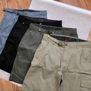Waterproof Quick Dry Cargo Hiking Shorts Choose Color | 33" Waist 10" Inseam